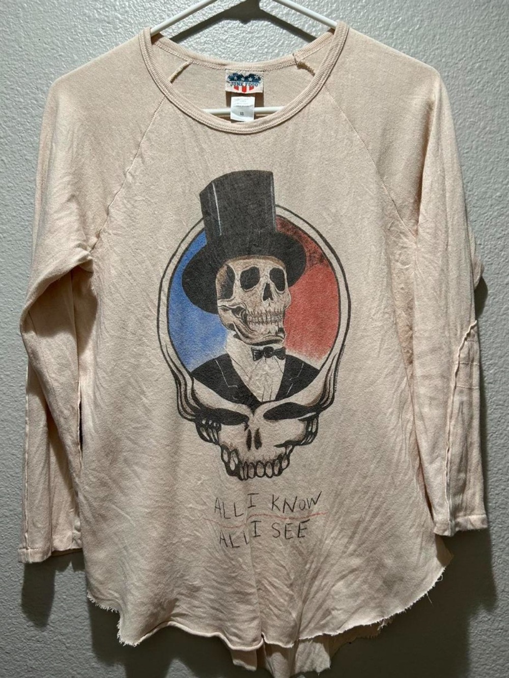 Junk Food "All I Know" Grateful Dead tee #GratefulDead #VintageTee